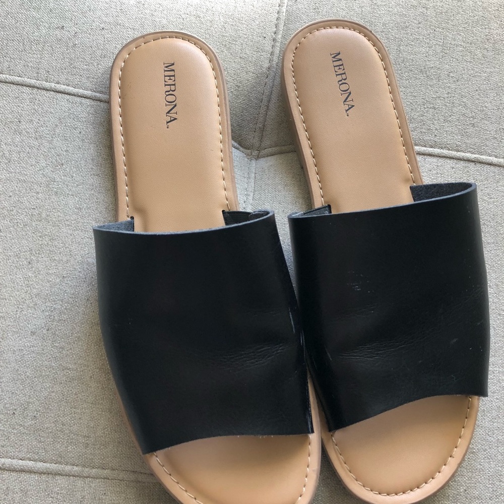Merona Black Flats